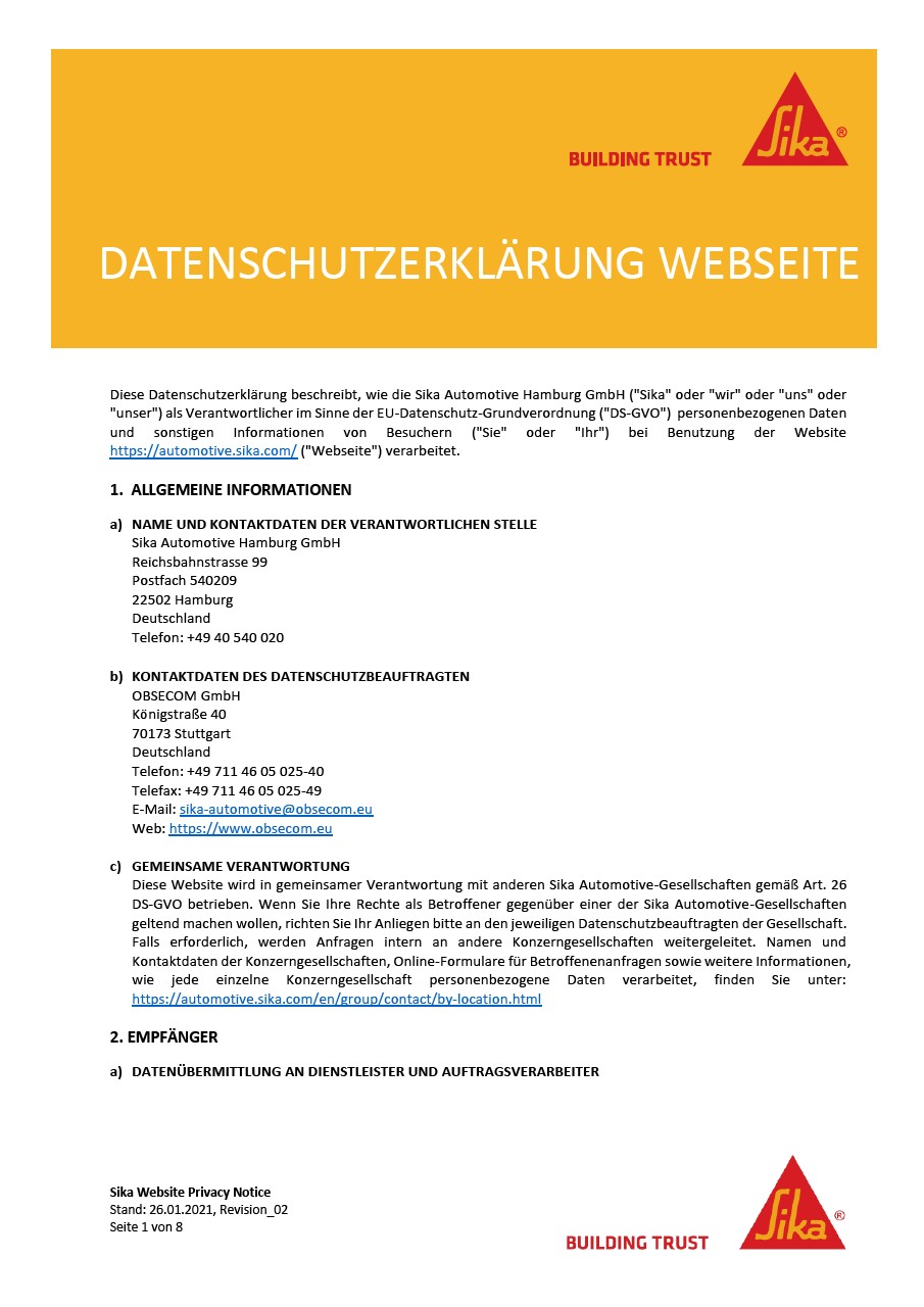 网站隐私通知- Hamburg_DE