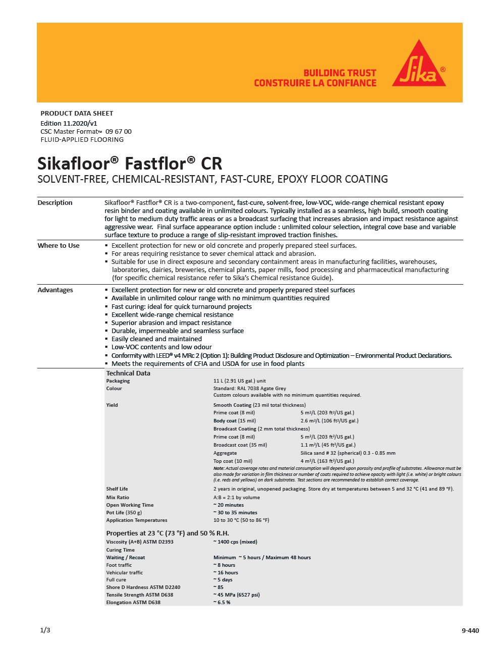 Sikafloor®Fastflor®Cr