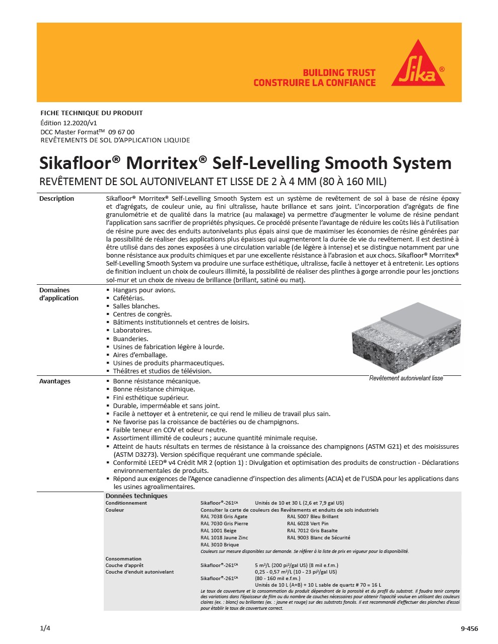 sikfloor®Morritex®SL Smooth