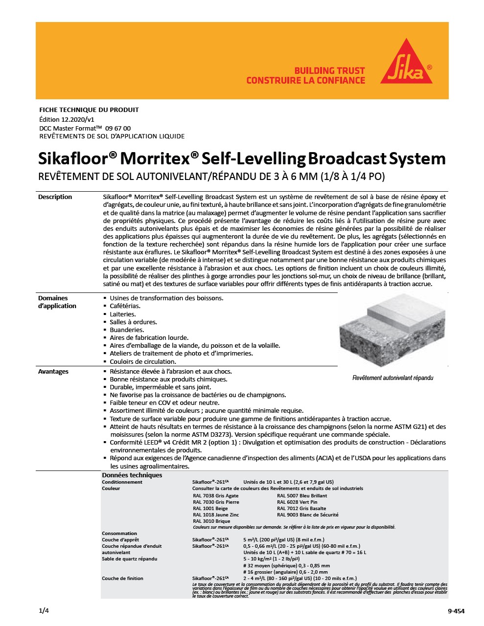 sikfloor®Morritex®SL广播系统