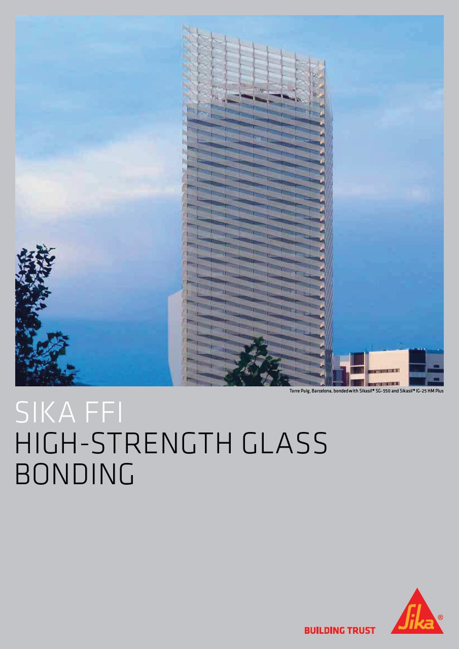 高强度玻璃粘合