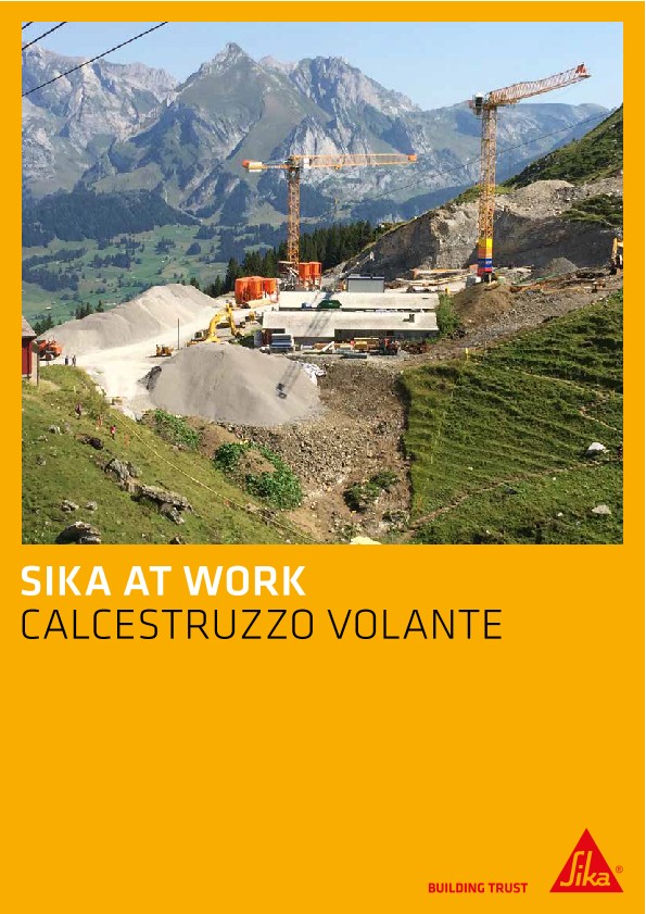 Calcestruzzo volante.