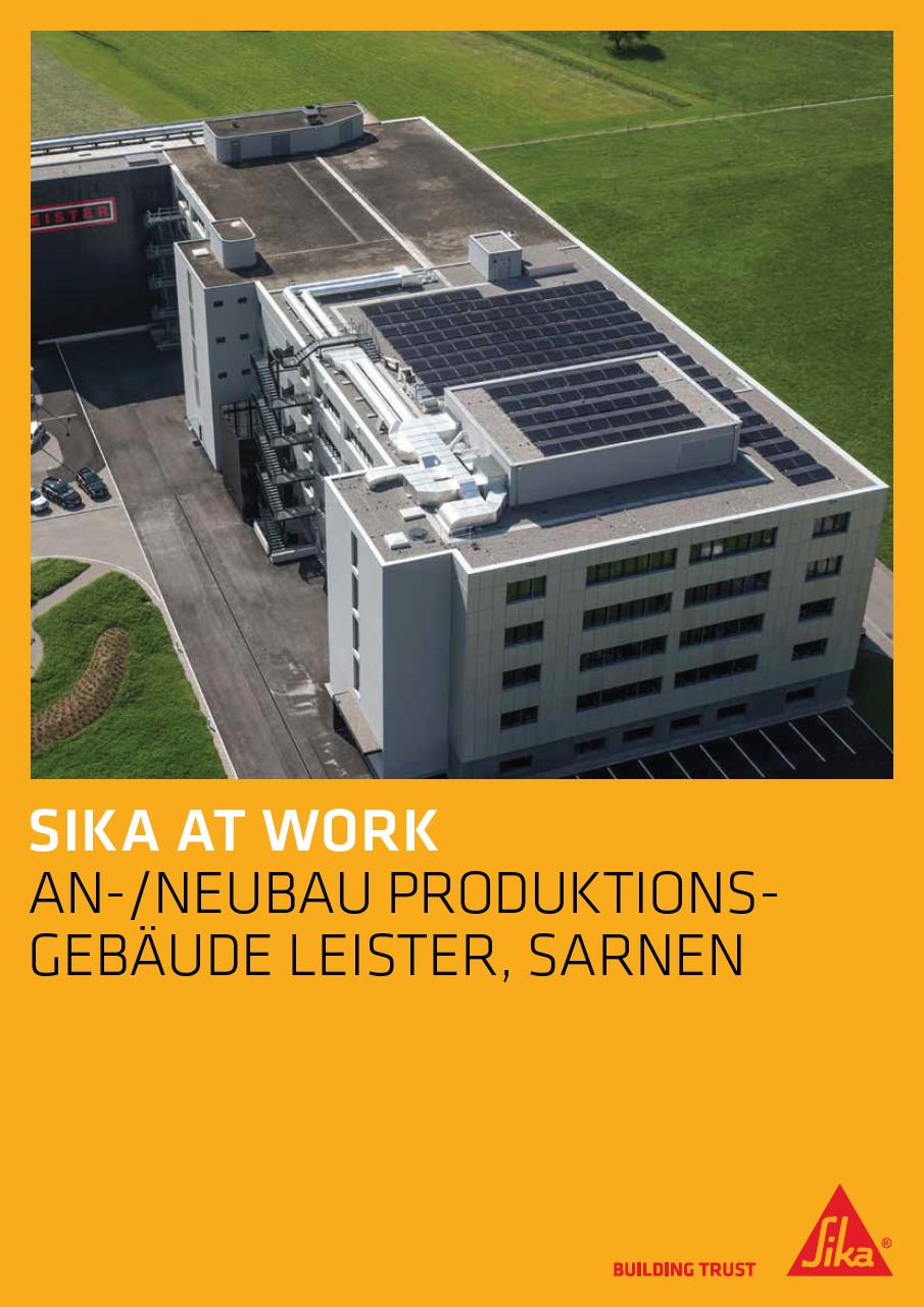 An-/ NeubauProduktionsgebäudeleister，Sarnen（2019）