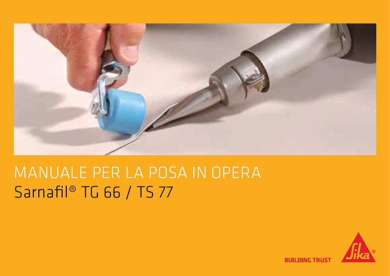 OperaSarnafil®TG66/ TS 77中的每个LA POSA手册