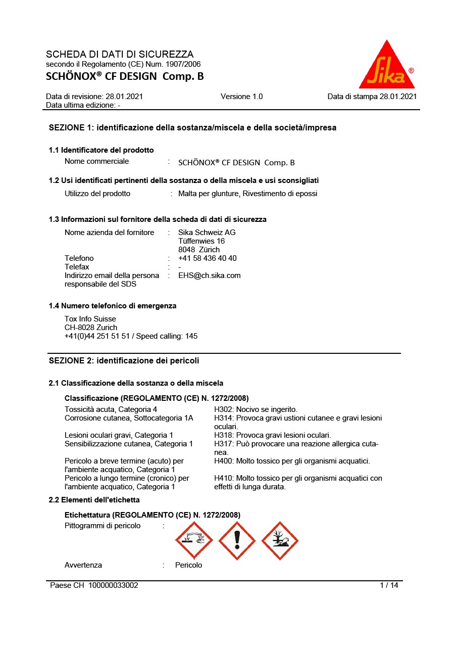 Schönox®CF设计（B）