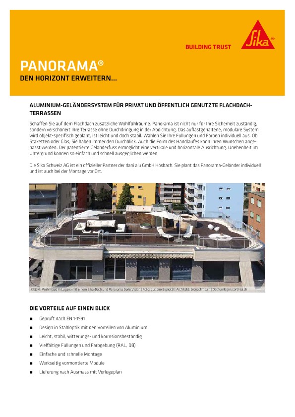 Barrial全景- Den Horizont erweitern