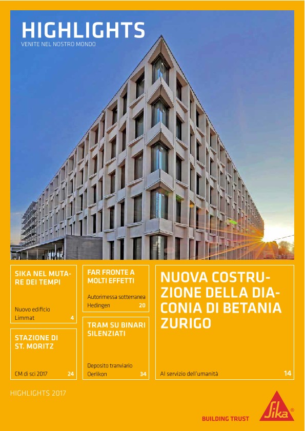SIKA®亮点2017年