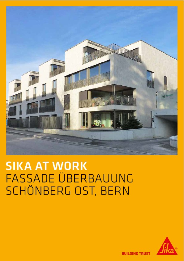 法萨德Überbauung«Schönberg Ost»，伯尔尼