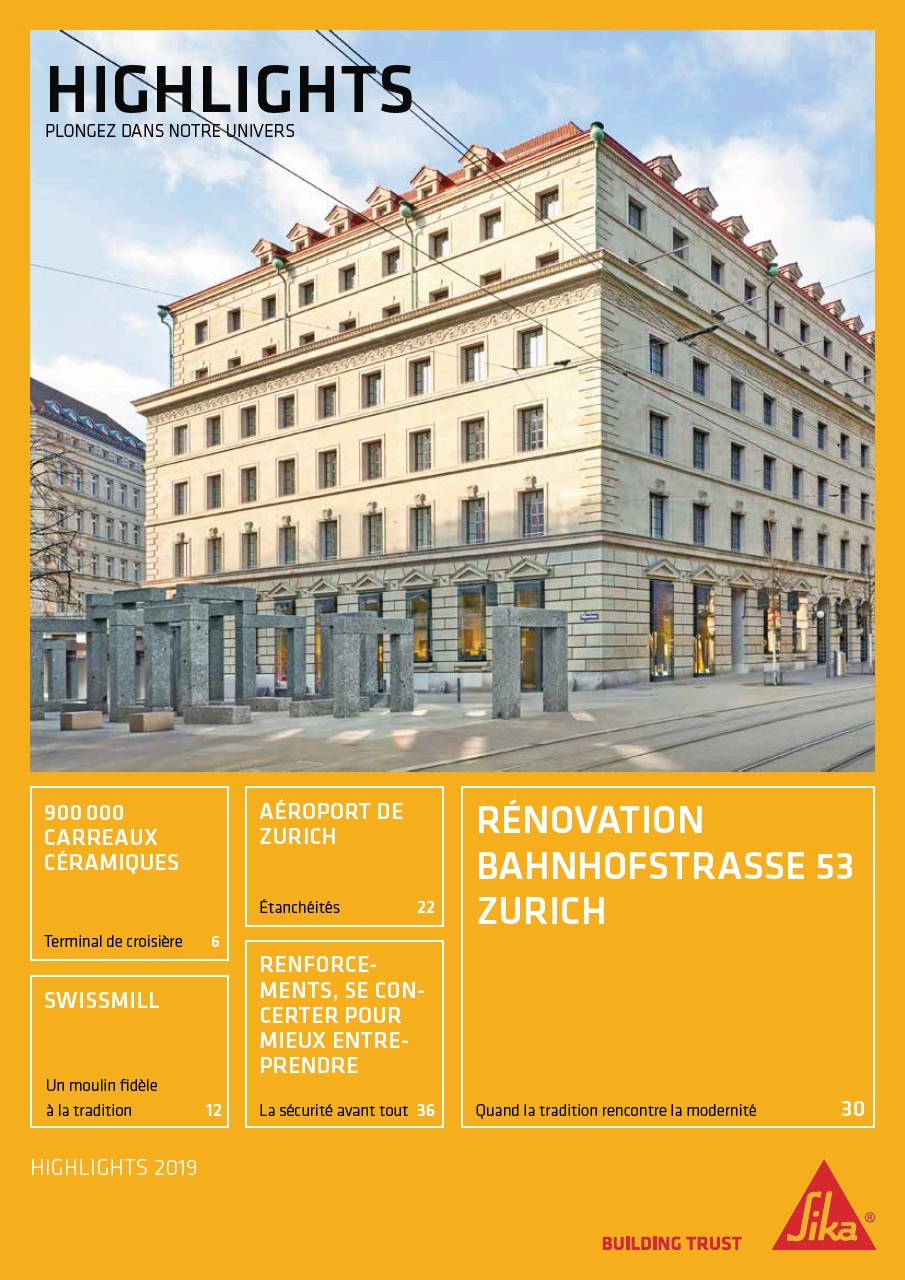 Sika®亮点2019，Ausgabe 1