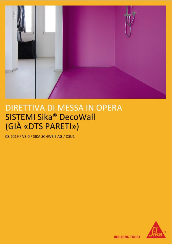 Sika Decowall.