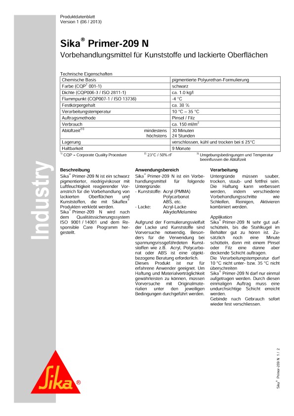 Sika Primer-209 n
