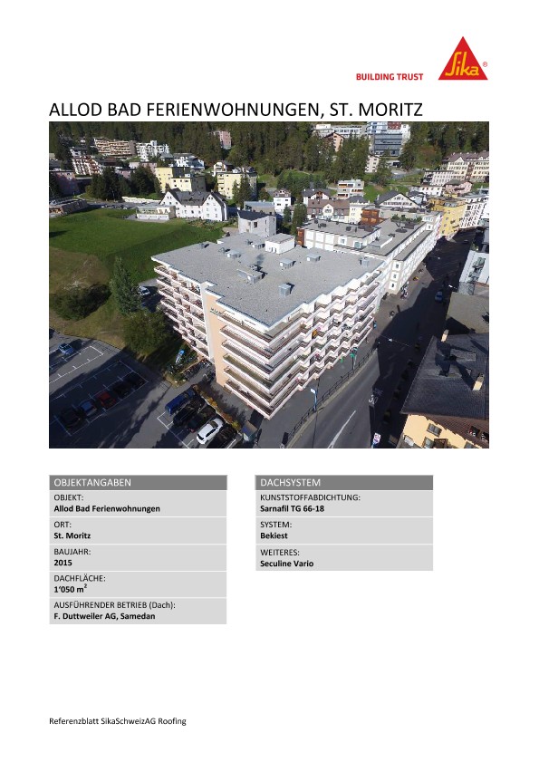 Allod Bad Ferienwohnungen，圣莫里茨