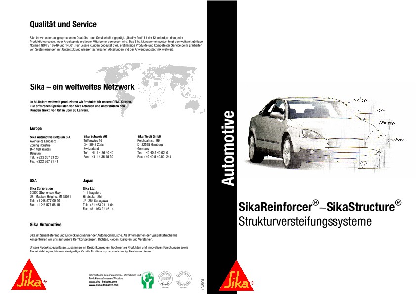 汽车- Strukturversteifungssysteme