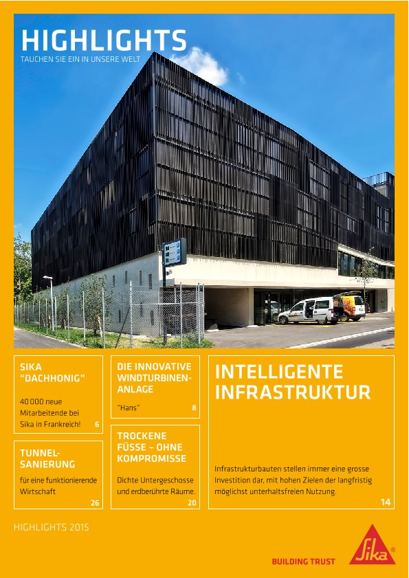 Sika®亮点2015.