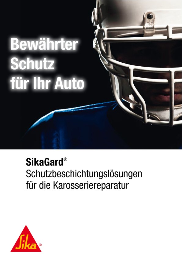 SikaGard Schutz für ihr Auto
