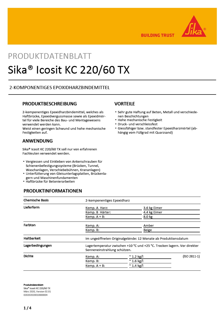 Icosit®KC 220/60 TX