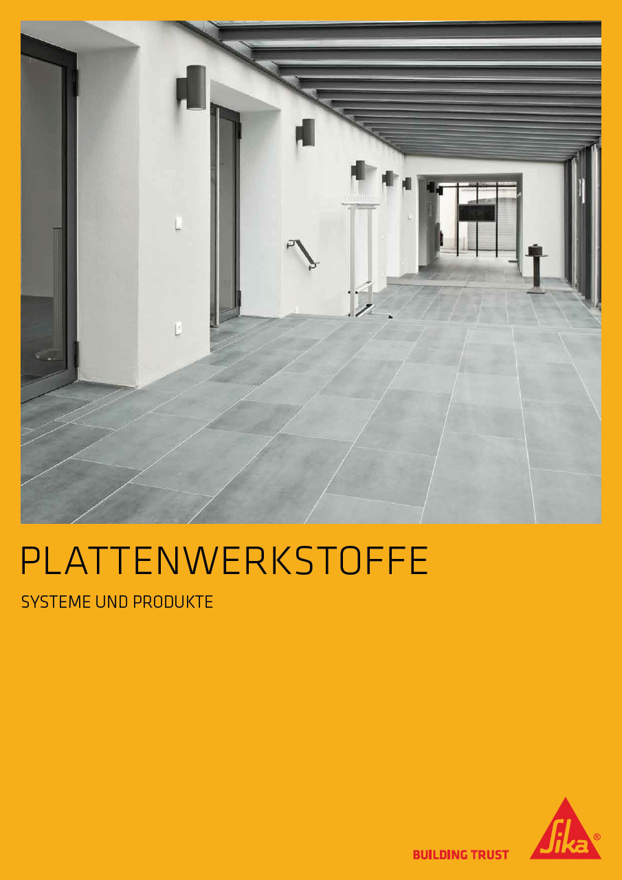 Plattenwerkstoffe系统和产品