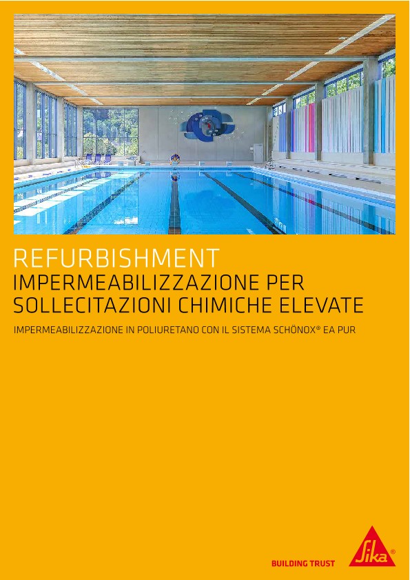 每个Sollecitazioni Chimiche提升的Impermeabilizzazione