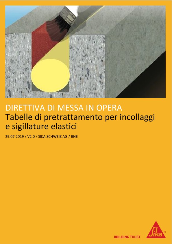 Incollaggi e Sigillature Elasticii