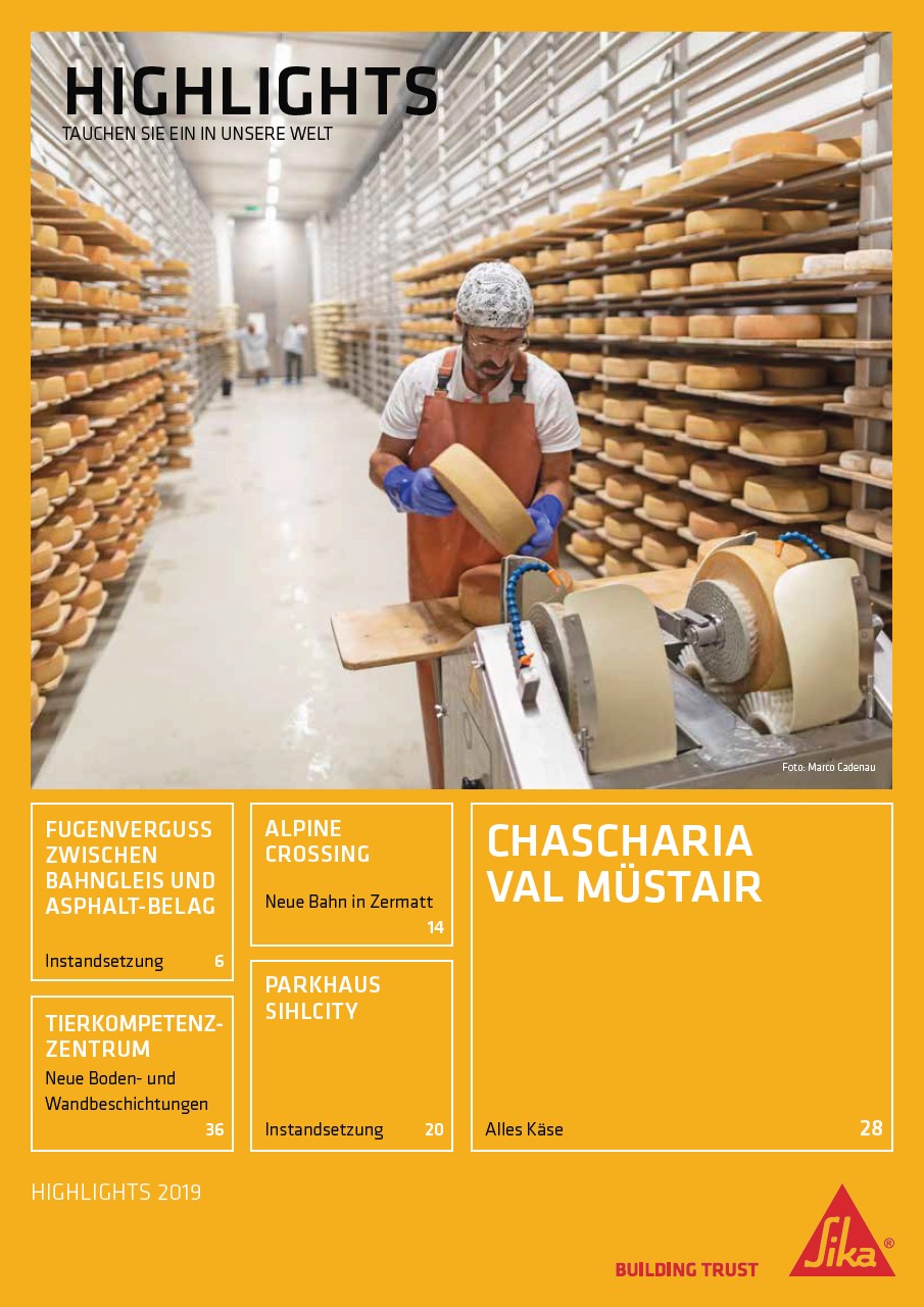 Sika®亮点2019，Ausgabe 2