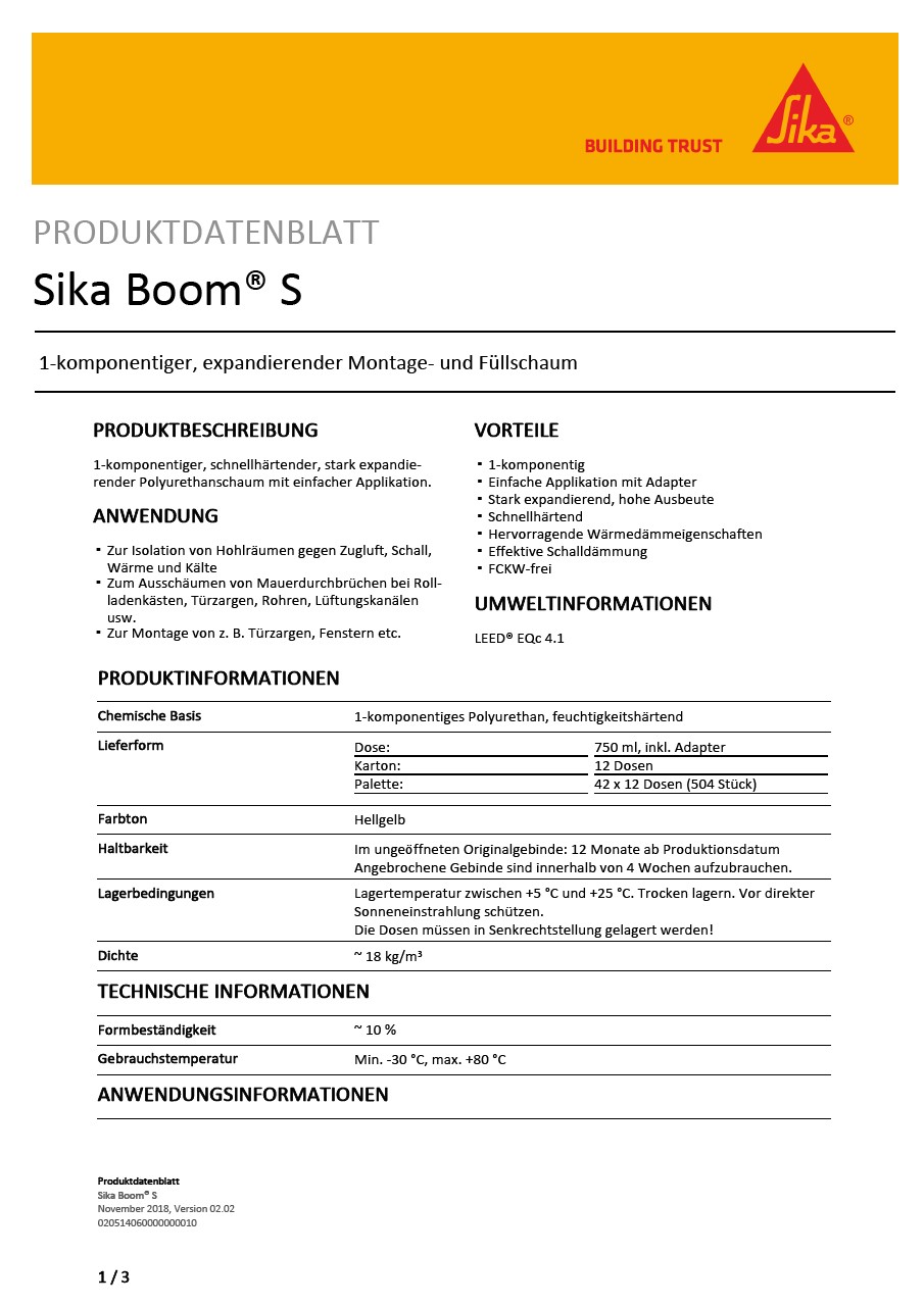 SikaBoom®S.