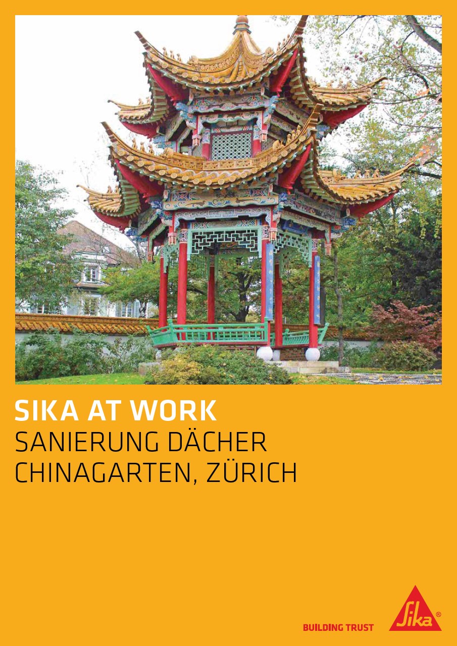 Sanierungdächer«ChinaGarten»，苏黎世