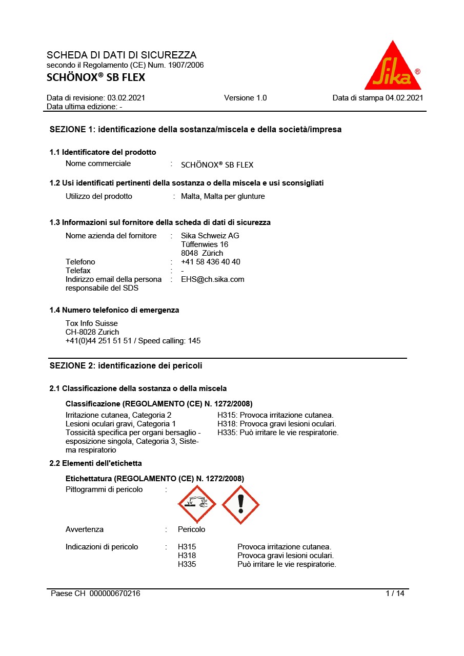 FLEX SCHONOX®某人