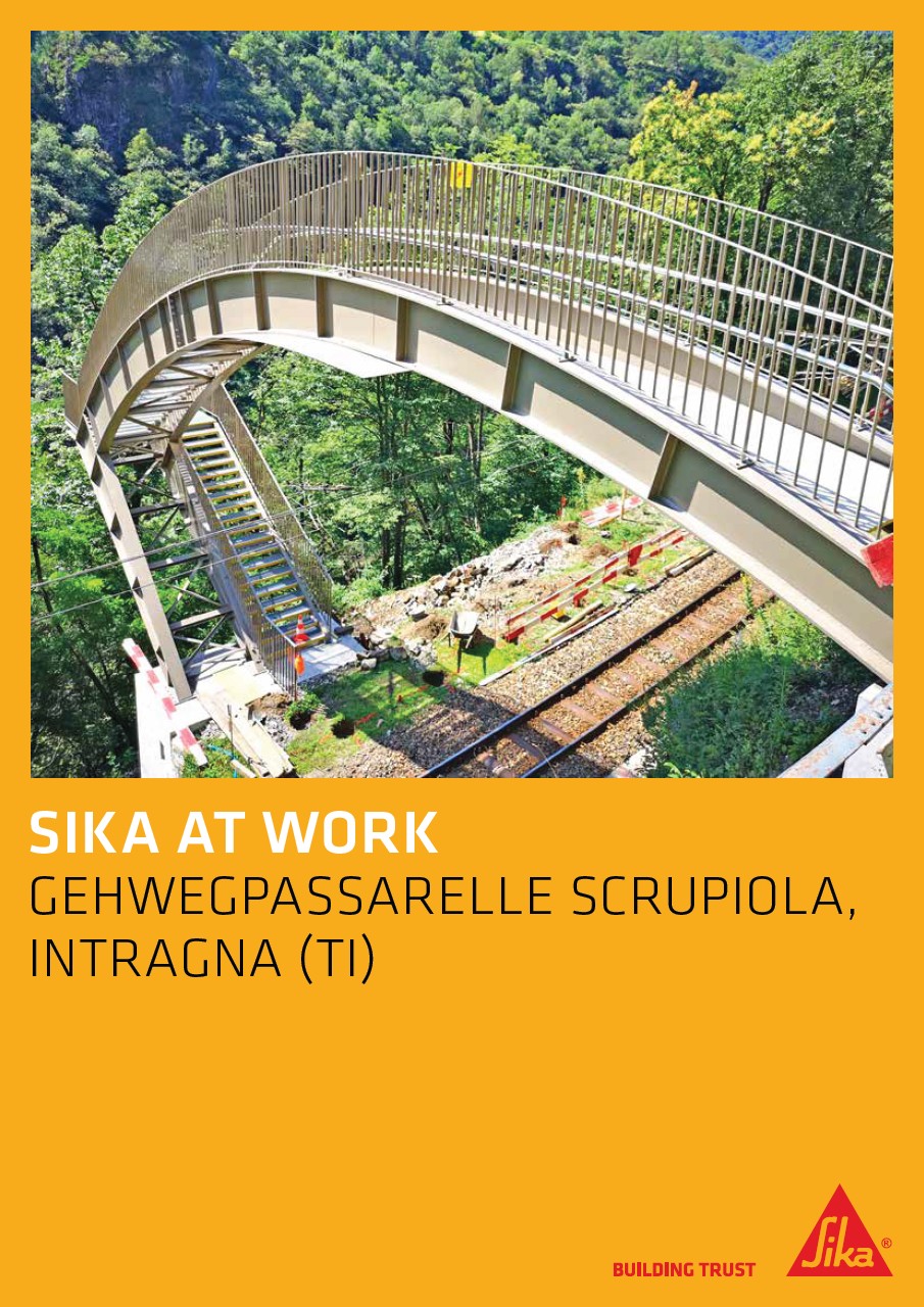 Gehwegpassarelle Scrupiola, Intragna (TI)