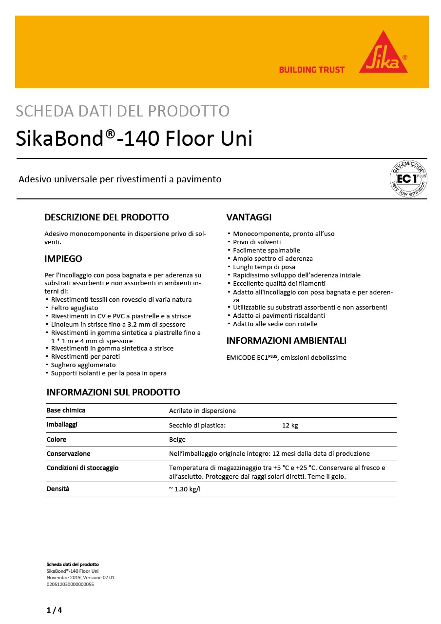 SikaBond®-140大学