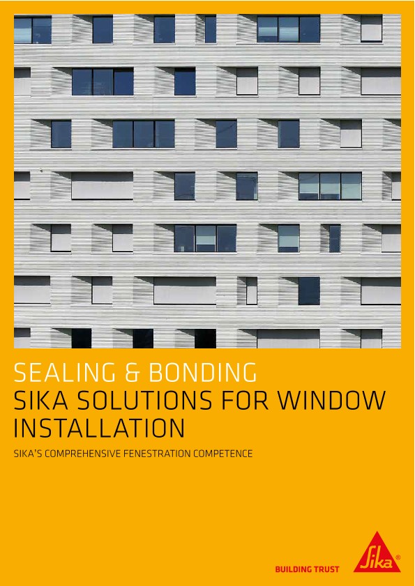 视窗安装的西卡解决方案