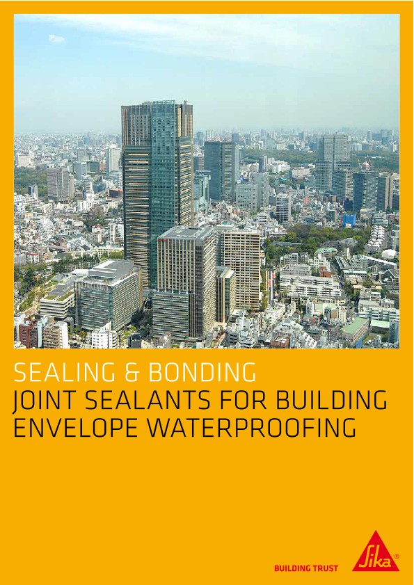 SIKA联合密封剂，用于建筑包络防水