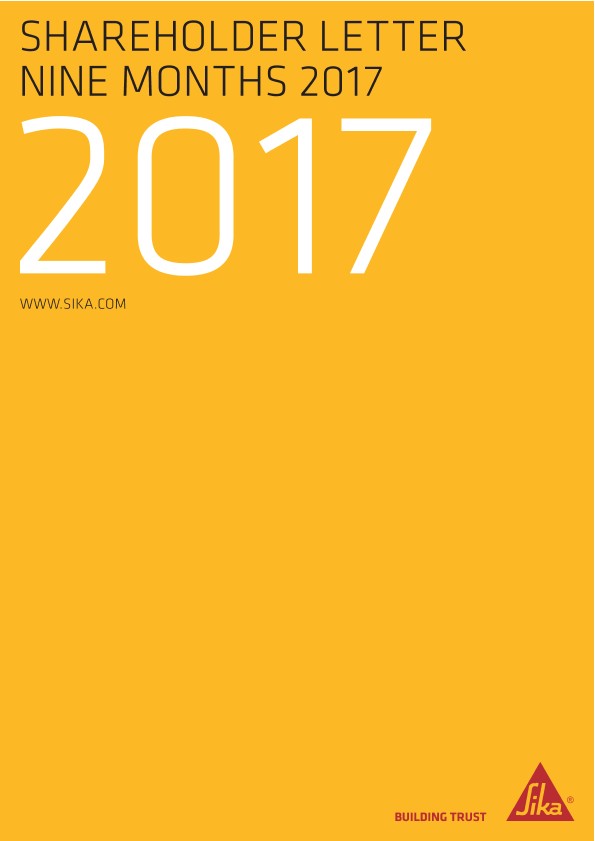 股东信- 2017年9月