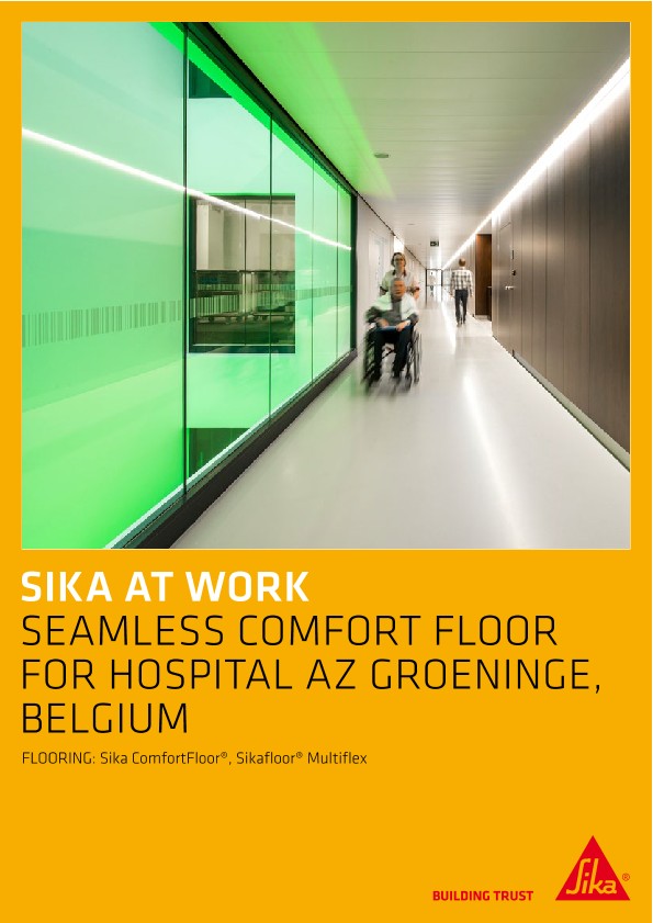 比利时Groeninge的AZ医院地板