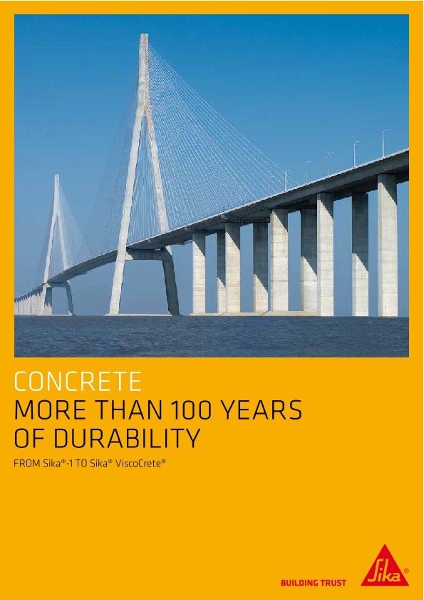 混凝土 - 超过100年的耐用性