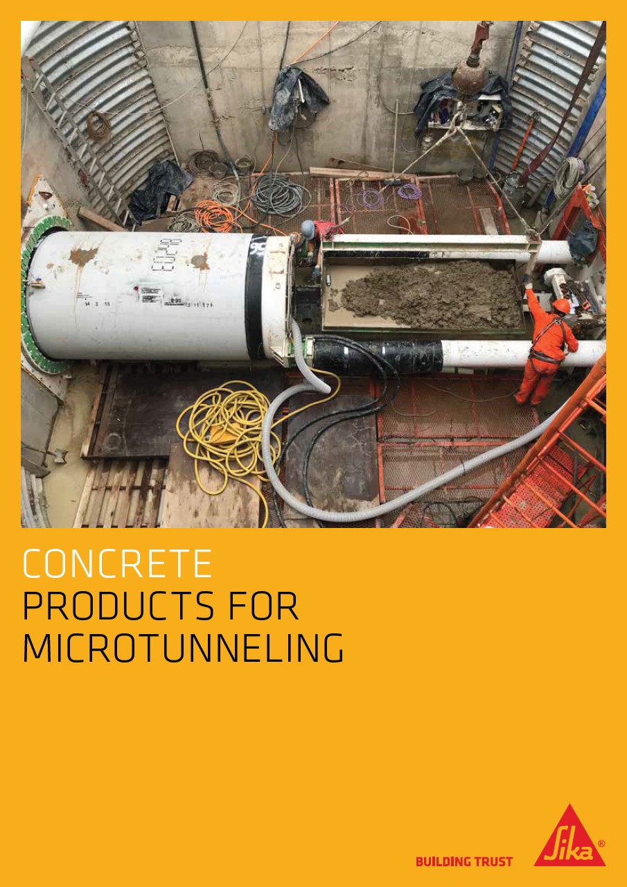 用于微隧道的梅卡混凝土产品