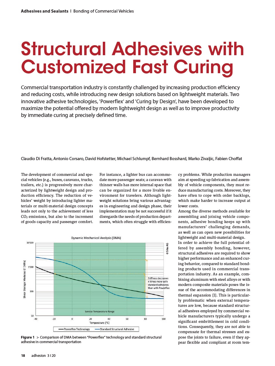 介质:结构胶粘剂与定制快速固化