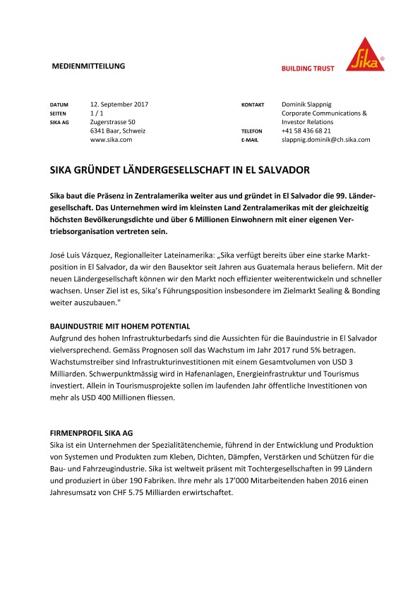 西卡gründet Ländergesellschaft在萨尔瓦多