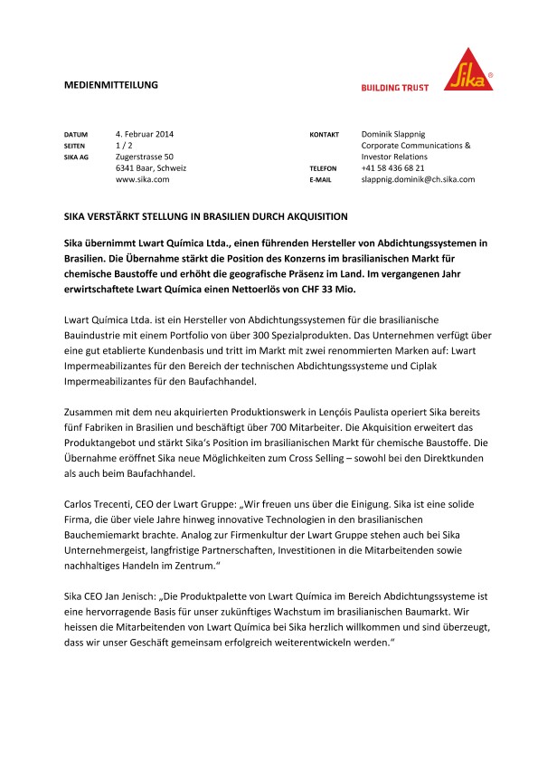 梅花鹿verstarkt Stellung在Brasilien军队Akquisition