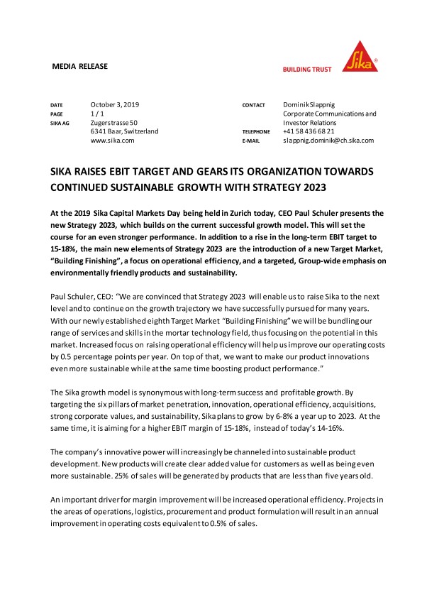 梅花鹿了息税前利润目标和齿轮2023年组织向继续可持续增长战略