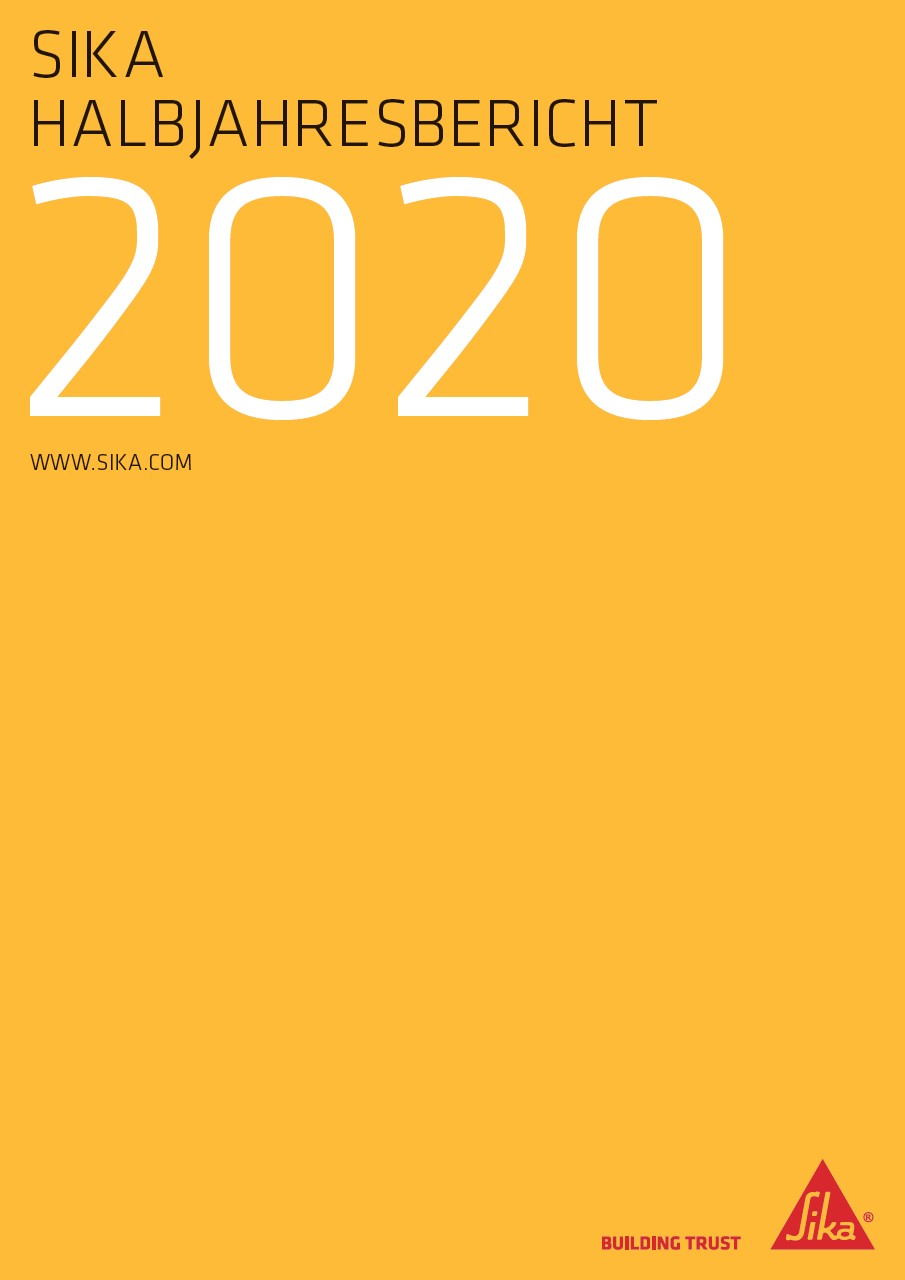 Sika Halbjahresbericht 2020.