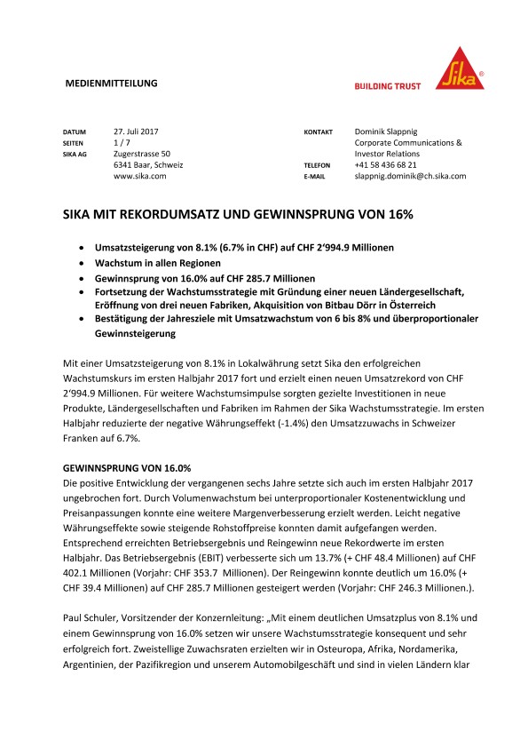 梅花鹿麻省理工学院Rekordumsatz和Gewinnsprung·冯·16%