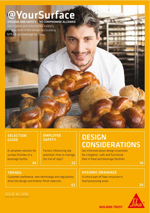 您的表面：食品和饮料设施的地板