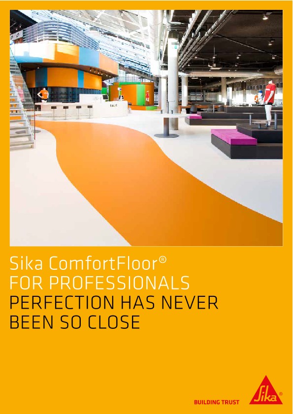 Sika Comfortfloor专业人士