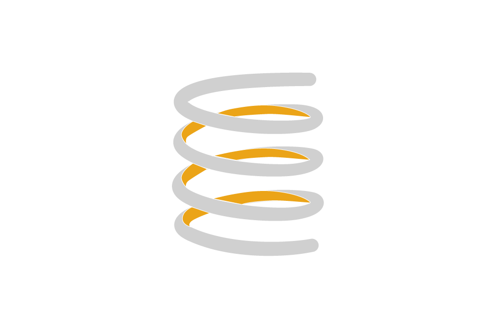 灵活性图标图 - 卷轴春天