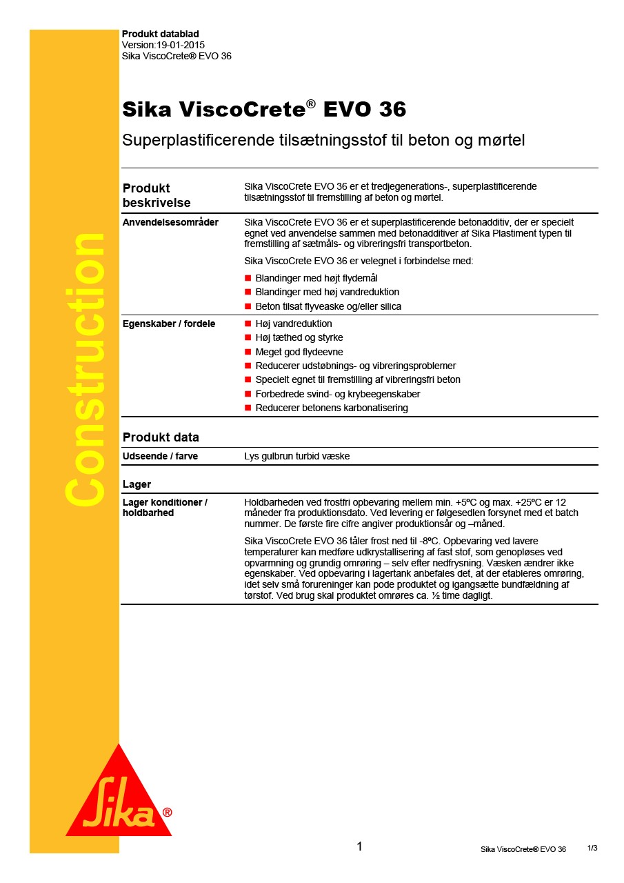 西卡®粘混凝土EVO 36