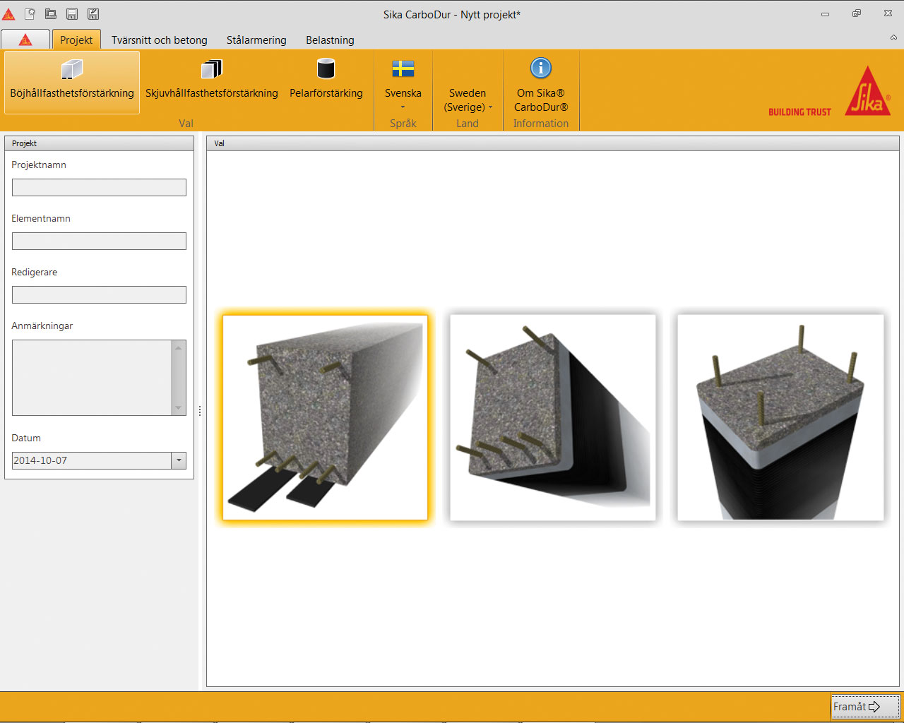 Carbodur beregningsprogram