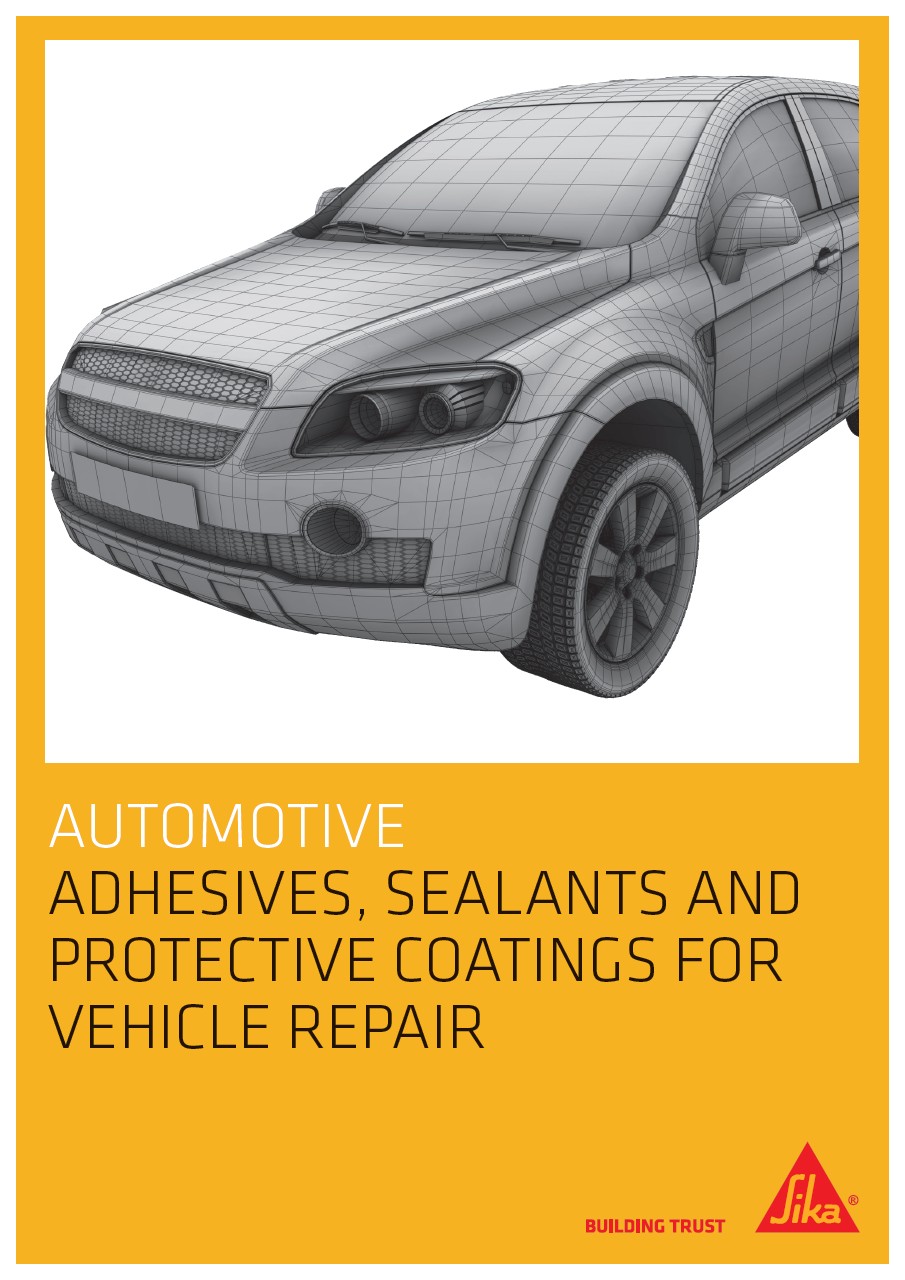 汽车修理用工业粘合剂，密封剂和保护涂料。小册子