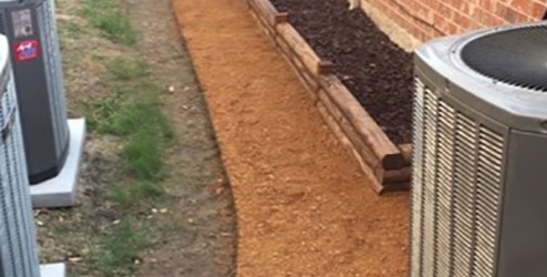 景观木材挡土墙