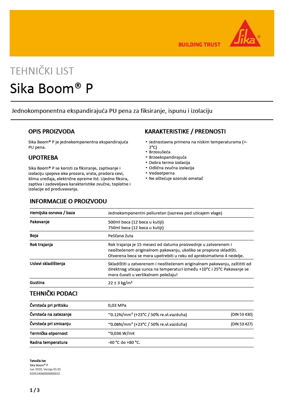 SikaBoom®P.